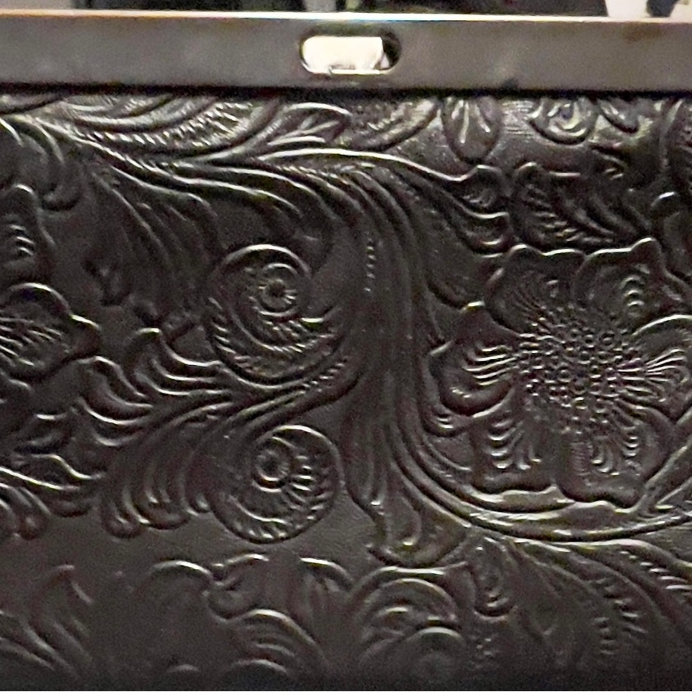 Patricia Nash Canchy Tooed Leather Wallet